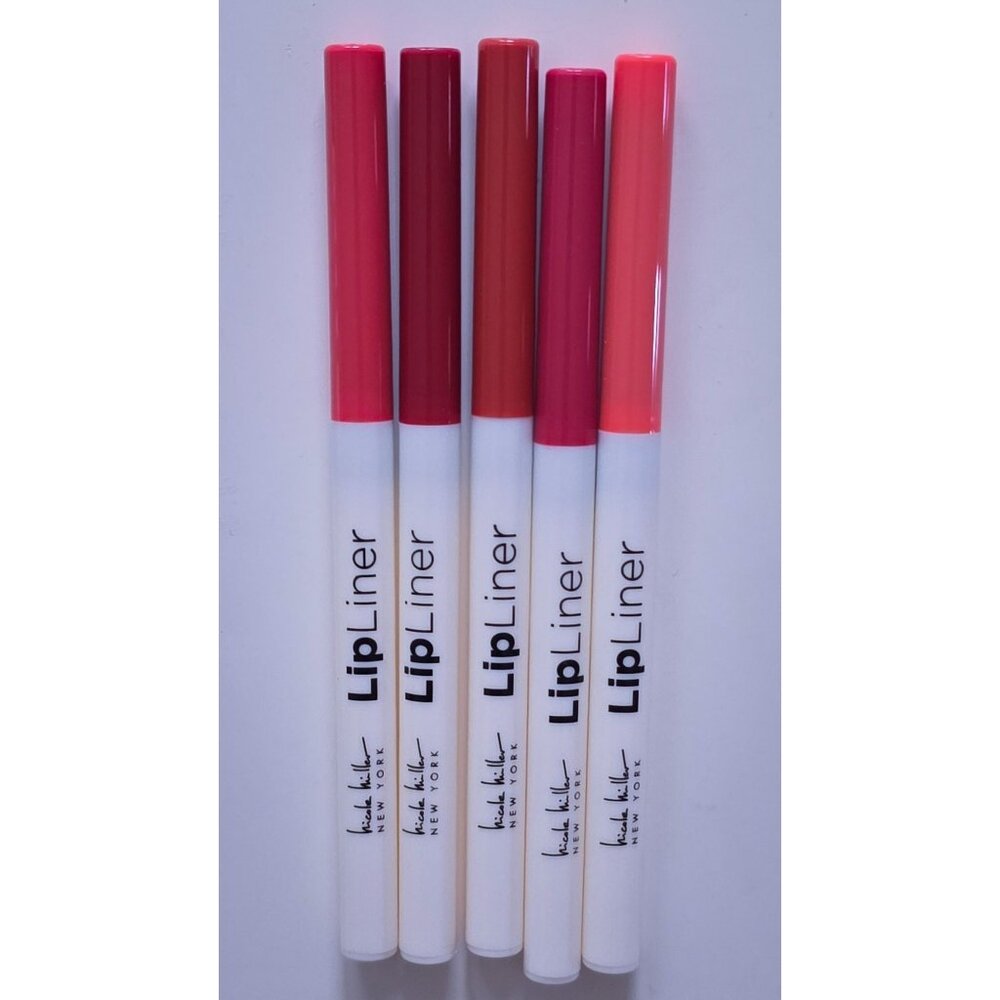 Nicole Miller New York Lip Liner Set – 5 Rosy Nude Shades